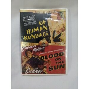 Of Human Bondage / Blood On The Sun (DVD) Double Feature CULT CLASSICS NEW